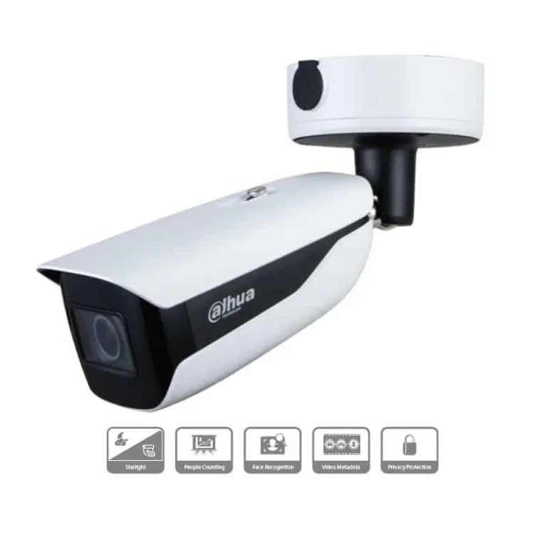 AI bullet kamera Dahua s rozpoznávaním tvárí a počítaním ľudí